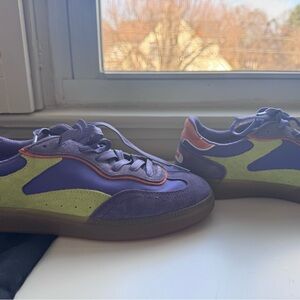 Hoff Purple and Green Women’s Sneakers